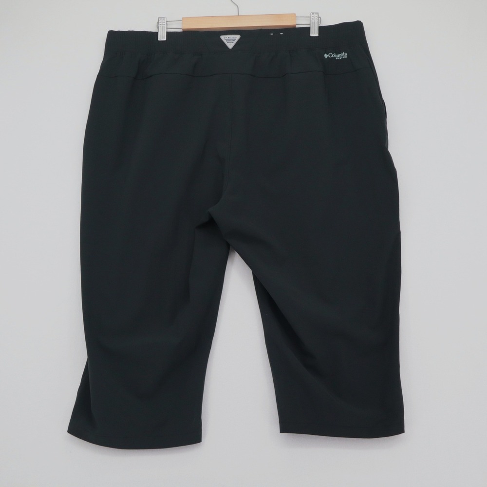 Columbia PFG Womens‎ Size XL Black Performance Fishing Gear Capri Pants Crop